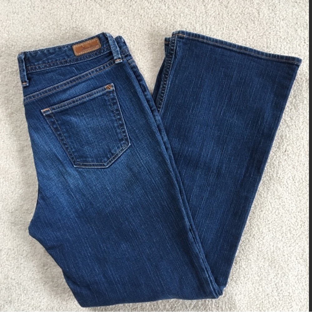 Eddie Bauer Bootcut Denim Jeans (Size Tag Missing-See Photos for Dimensions)